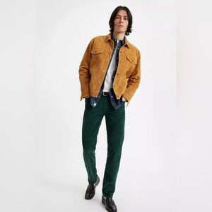 Levi's Men's 511 Slim Fit Corduroy Jean Darkest Spruce Green 29W x29L 18R Casual